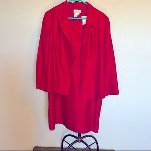 Coldwater Creek Silk Sleeveless Dress with Jacket sz 14P